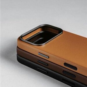 Nomad Traditional Leather dėklas, rudos spalvos - Apple iPhone 17 Pro Max - Image 9