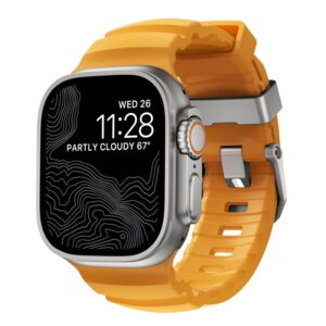 Nomad Rocky Point apyrankė, natural/sol - Apple Watch 49/45/44/42mm