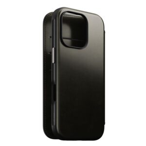 Nomad Leather dėklas, žalios spalvos chrome - Apple iPhone 16 Pro - Image 11