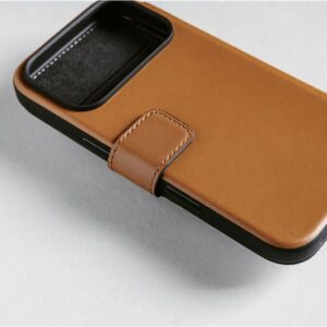 Nomad Modern Leather dėklas, english tan - Apple iPhone 17 Pro Max - Image 18