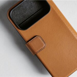 Nomad Modern Leather dėklas, english tan - Apple iPhone 17 Pro Max - Image 9