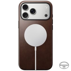 Nomad Modern Leather dėklas, rustic rudos spalvos (Horween) - Apple iPhone 17 Pro Max - Image 10