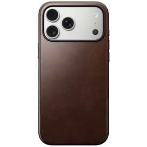 Nomad Modern Leather dėklas, rustic rudos spalvos (Horween) - Apple iPhone 17 Pro Max - Image 15