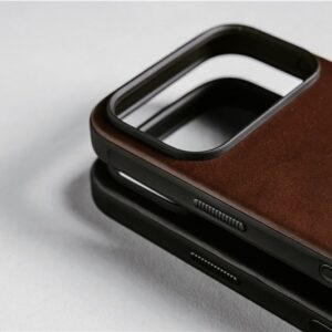 Nomad Modern Leather dėklas, rustic rudos spalvos (Horween) - Apple iPhone 17 Pro Max - Image 9