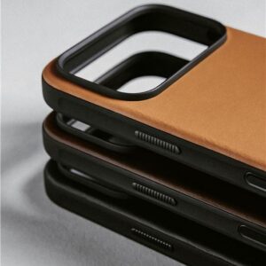 Nomad Modern Leather dėklas, english tan - Apple iPhone 17 Pro Max - Image 3