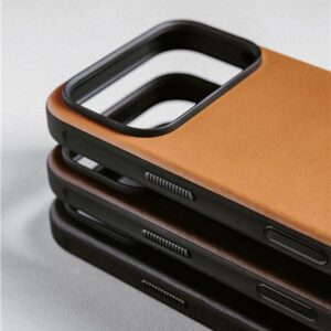 Nomad Modern Leather dėklas, english tan - Apple iPhone 17 Pro - Image 4