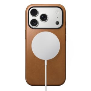 Nomad Modern Leather dėklas, english tan - Apple iPhone 17 Pro - Image 7