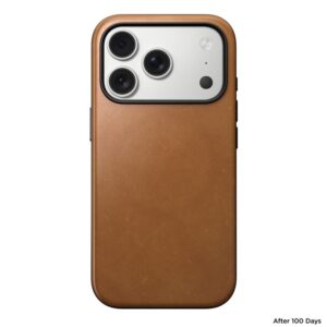 Nomad Modern Leather dėklas, english tan - Apple iPhone 17 Pro - Image 18