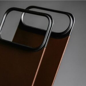 Nomad Magnetic Leather Back, rustic rudos spalvos (Horween), Magsafe - Apple iPhone 17 Pro Max - Image 19