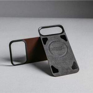 Nomad Magnetic Leather Back, rustic rudos spalvos (Horween), Magsafe - Apple iPhone 17 Pro - Image 7