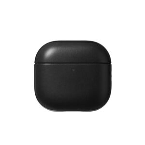 Nomad Modern Leather dėklas, juodos spalvos - Apple AirPods 4 - Image 2