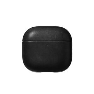 Nomad Modern Leather dėklas, juodos spalvos - Apple AirPods 4