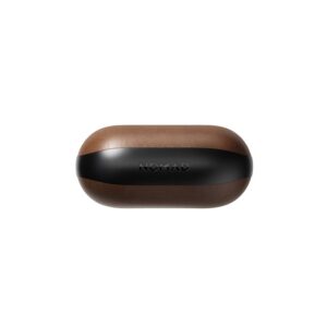 Nomad Modern Leather dėklas, rudos spalvos - Airpods 4 - Image 6