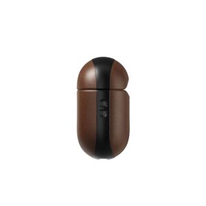 Nomad Modern Leather dėklas, rudos spalvos - Airpods 4 - Image 7