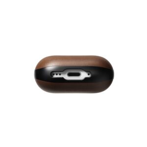Nomad Modern Leather dėklas, rudos spalvos - Airpods 4 - Image 8