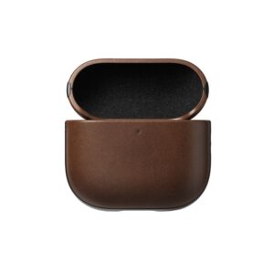 Nomad Modern Leather dėklas, rudos spalvos - Airpods 4 - Image 10