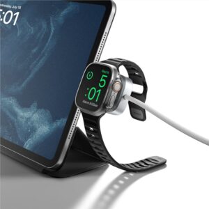 Nomad Universal kabelis skirtas Apple Watch, 1,5m, baltos spalvos - Image 12