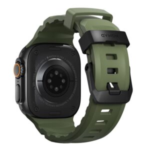 Nomad Rocky Point apyrankė, juodos spalvos/forest - Apple Watch 49/45/44/42mm - Image 10
