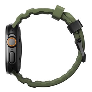 Nomad Rocky Point apyrankė, juodos spalvos/forest - Apple Watch 49/45/44/42mm - Image 11