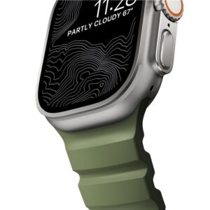 Nomad Rocky Point apyrankė, natural/forest - Apple Watch 49/45/44/42mm - Image 3