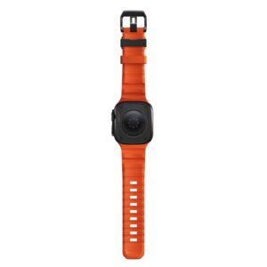 Nomad Rocky Point apyrankė, juodos spalvos/magma - Apple Watch 49/45/44/42mm - Image 12