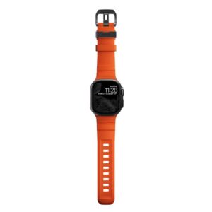 Nomad Rocky Point apyrankė, juodos spalvos/magma - Apple Watch 49/45/44/42mm - Image 7
