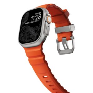 Nomad Rocky Point apyrankė, natural/magma - Apple Watch 49/45/44/42mm - Image 4