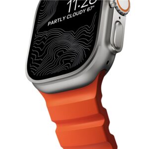 Nomad Rocky Point apyrankė, natural/magma - Apple Watch 49/45/44/42mm - Image 14
