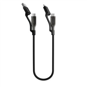 Nomad Universal Kevlar kabelis USB-C, 0.3m, carbide