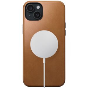 Nomad Modern Leather dėklas, english tan - Apple iPhone 15 Plus - Image 4