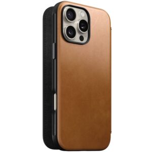 Nomad Leather dėklas, english Tan-C - Apple iPhone 16 Pro Max - Image 8