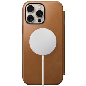 Nomad Leather dėklas, english Tan-C - Apple iPhone 16 Pro Max - Image 3