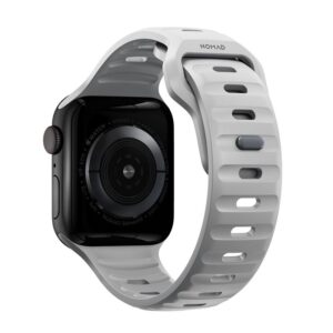 Nomad Sport apyrankė M/L, pilkos spalvos - Apple Watch 49mm/46mm/45mm/44mm/42mm - Image 4
