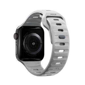 Nomad Sport apyrankė S/M, gpilkos spalvos - Apple Watch 42mm/41mm/40mm/38mm - Image 10