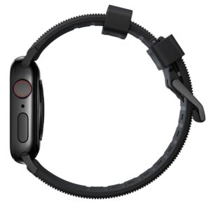 Nomad Rugged apyrankė, juodos spalvos hardware - Apple Watch 49mm/46mm/45mm/44mm/42mm - Image 3