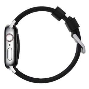 Nomad Active apyrankė Pro juodos spalvos, sidabro spalvos - Apple Watch 49mm/46mm/45mm/44mm/42mm - Image 9