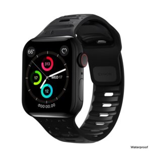 Nomad Sport apyrankė M/L, juodos spalvos - Apple Watch 49mm/46mm/45mm/44mm/42mm - Image 3