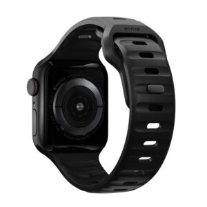 Nomad Sport apyrankė M/L, juodos spalvos - Apple Watch 49mm/46mm/45mm/44mm/42mm - Image 4
