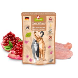 GRANATAPET DeliCATessen Turkey and pheasant - šlapias kačių maistas - 85g - Image 2