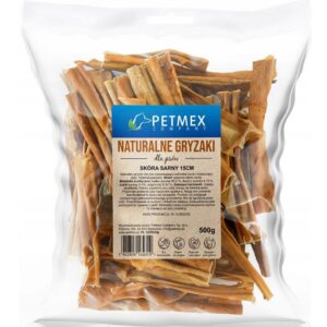 PETMEX Roe deer skin 15 cm - skanėstas šuniui - 500g