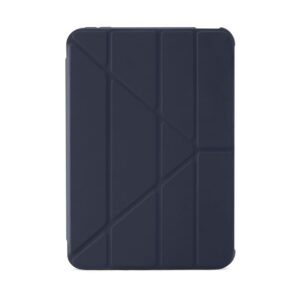 Pipetto Origami No1 Original dėklas, tamsiai mėlynos spalvos - Apple iPad mini (2024/2021)