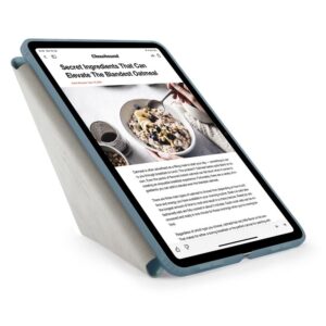 Pipetto Origami No1 Original dėklas, teal - Apple iPad Air 10.9" (2022/2020)/11" 2024/2025/2026 - Image 14