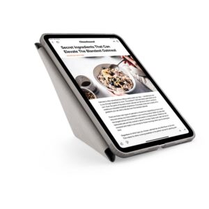 Pipetto Origami No1 Original dėklas - sidabro spalvos - Apple iPad (A16) / Apple iPad (2022) - Image 16