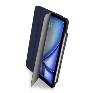 Pipetto Origami No3 Pencil dėklas, tamsiai mėlynos spalvos - Apple iPad Air 13" 2024/2025/2026 - Image 11