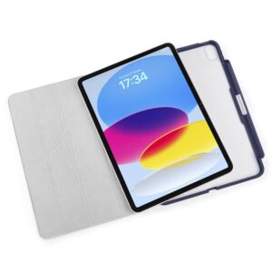 Pipetto Origami No3 Pencil dėklas, tamsiai mėlynos spalvos - Apple iPad 10.9 (2022) - Image 8