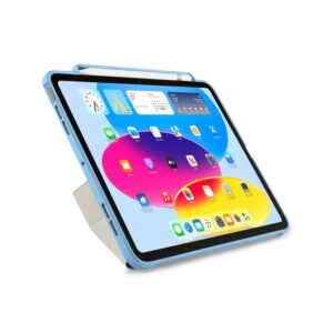 Pipetto Origami No3 Pencil dėklas, žydros spalvos - Apple iPad 10.9 (2022) - Image 14