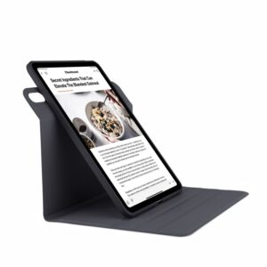 Pipetto Origami No5 Rotating dėklas, juodos spalvos - Apple iPad Air 13" 2024/2025/2026 - Image 20