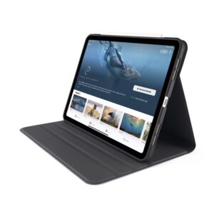 Pipetto Origami No5 Rotating dėklas, juodos spalvos - Apple iPad Air 13" 2024/2025/2026 - Image 7