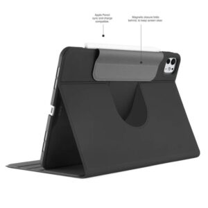 Pipetto Origami No5 Rotating dėklas, juodos spalvos - Apple iPad Pro 11 (2024,2025) - Image 8