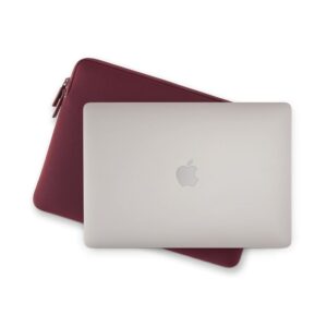Pipetto Classic Fit dėklas, burgundy - Apple MacBook 13/14 - Image 4
